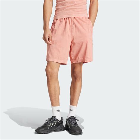 adidas trefoil shorts herren|trefoil essentials+ dye woven shorts.